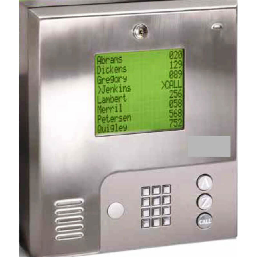 Gate lock opener access control telephone entry system